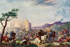 John Sobieski at the Relief of Vienna 1683, (c1915). Creator: Unknown