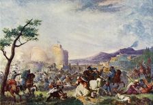 John Sobieski at the Relief of Vienna 1683, (c1915). Creator: Unknown