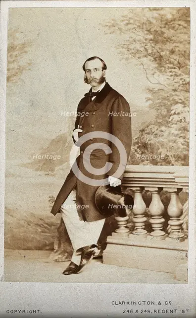 John Solomon Rarey, 1858 and 1869. Creator: Clarkington & Co.