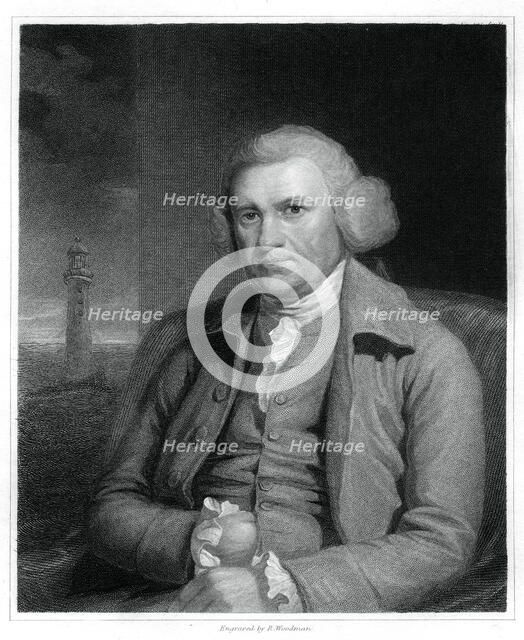 John Smeaton, English civil engineer, (1833).Artist: R Woodman