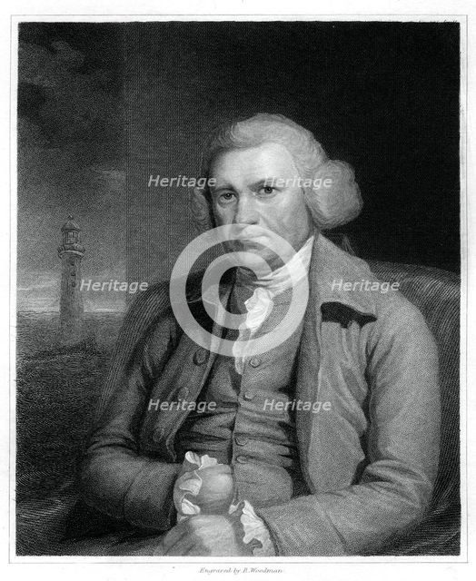 John Smeaton, English civil engineer, (1833).Artist: R Woodman