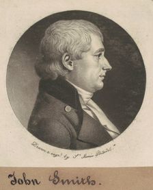 John Smith, 1799. Creator: Charles Balthazar Julien Févret de Saint-Mémin