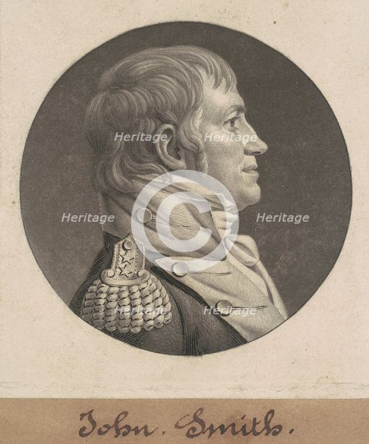 John Smith, 1806. Creator: Charles Balthazar Julien Févret de Saint-Mémin.