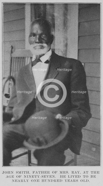 John Smith, father of Mrs. Ray, at the age of ninety-seven, 1926. Creator: Unknown.