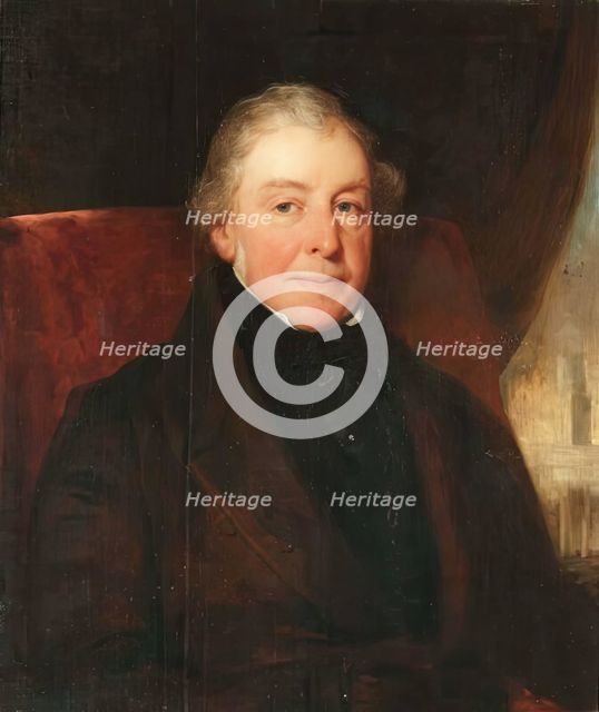 John Smith, First City Architect to Aberdeen, c1830s. Creator: John Phillip.