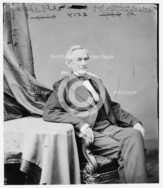 John Smith Phelps of Missouri, between 1860 and 1875. Creator: Unknown.