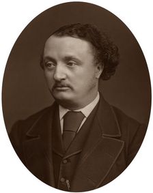 John Stainer, organist of St Paul's Cathedral, 1878.Artist: Lock & Whitfield