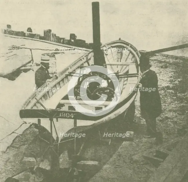 'John Stevens's Twin-Screw Steamer, Built in 1804', c1930. Creator: Unknown.