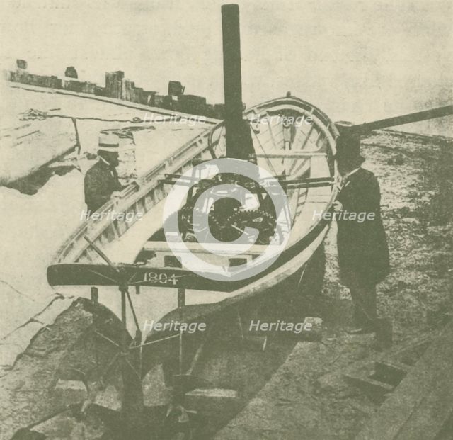 'John Stevens's Twin-Screw Steamer, Built in 1804', c1930. Creator: Unknown.