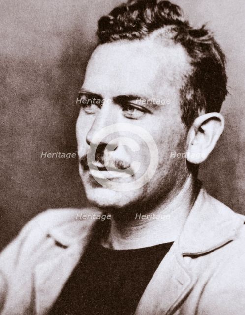 John Steinbeck, American novelist, c1939. Creator: Unknown.