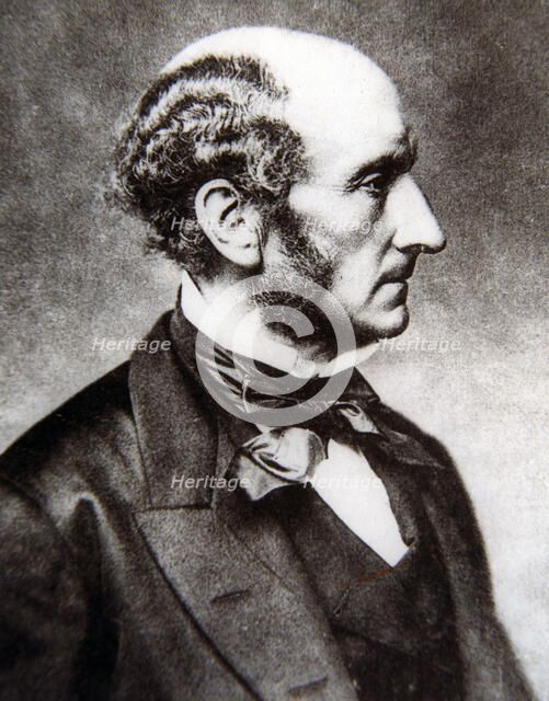 John Stuard Mill (1806-1877), English philosopher and economist.