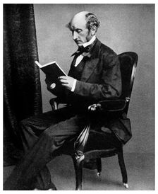 John Stuart Mill, British philosopher and social reformer, 19th century (1956)