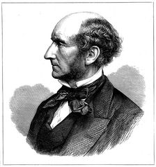 John Stuart Mill, British social reformer and philosopher, 1873