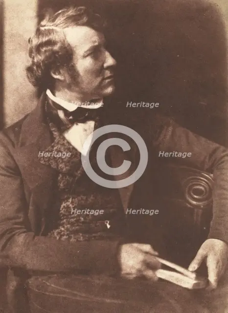 John Stuart-Wortley, 2nd Baron Wharncliffe, 1843-1847. Creators: David Octavius Hill, Robert Adamson.