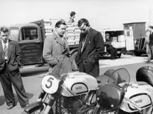 John Surtees with Norton motorcycles, 1954