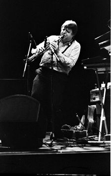 John Surman, Hawth, Crawley, West Sussex, Jan 1989. Creator: Brian O'Connor