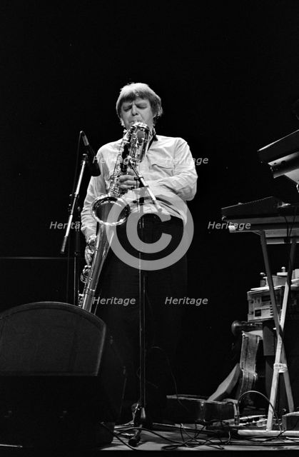 John Surman, Hawth, Crawley, West Sussex, Jan 1989. Creator: Brian O'Connor.