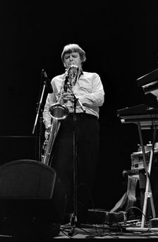 John Surman, Hawth, Crawley, West Sussex, Jan 1989. Creator: Brian O'Connor