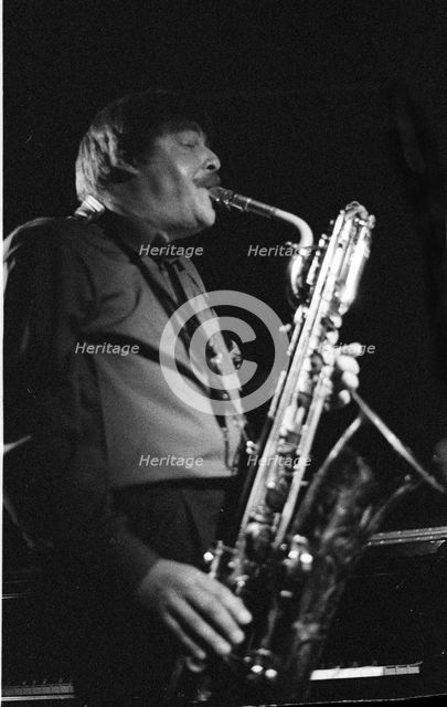 John Surman, Ronnie Scott's, Soho, London, April 1989. Creator: Brian O'Connor.