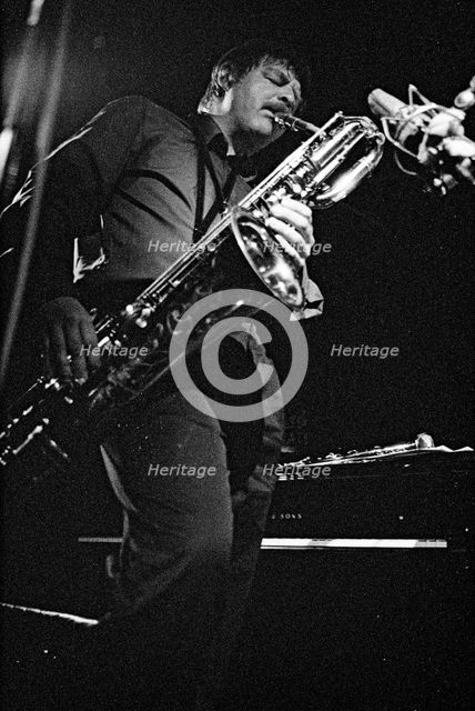 John Surman, Ronnie Scott's, Soho, London, April 1989. Creator: Brian O'Connor.
