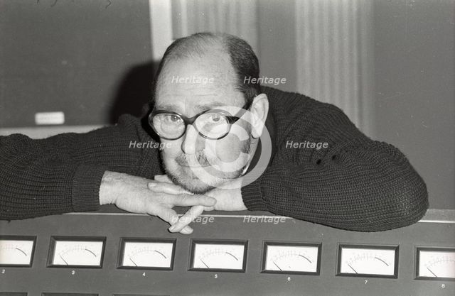 Johnny Mercer, Pye Studios, London, 1974. Creator: Brian O'Connor.
