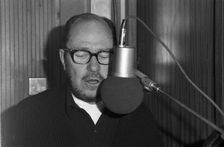 Johnny Mercer, Pye Studios, London, 1974. Creator: Brian O'Connor