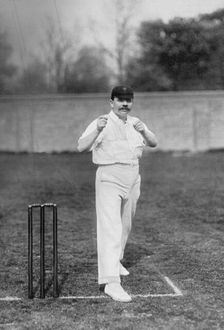 Johnny Briggs, Lancashire and England cricketer, c1899. Artist: WA Rouch