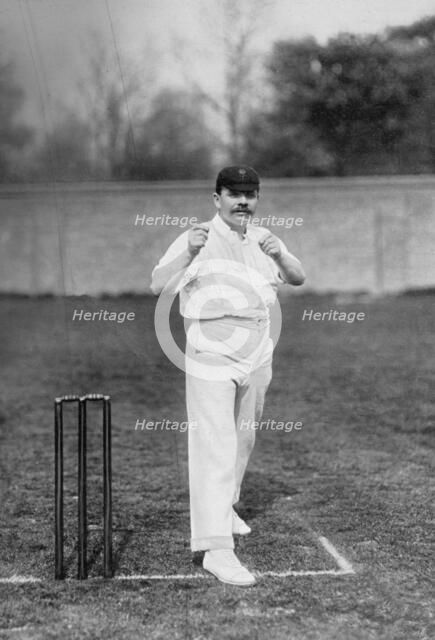 Johnny Briggs, Lancashire and England cricketer, c1899.  Artist: WA Rouch