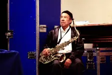 Johnny Griffin, Brecon, August 2006. Artist: Brian O'Connor
