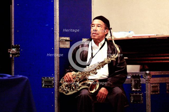 Johnny Griffin, Brecon, August 2006. Artist: Brian O'Connor.