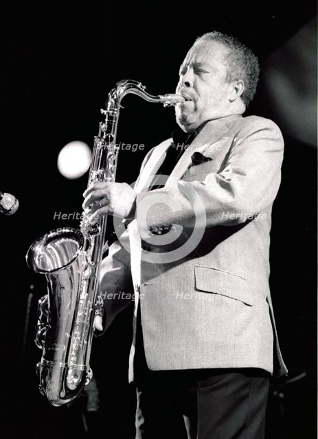 Johnny Griffin, Brecon Jazz Festival, Powys, Wales. Artist: Brian O'Connor