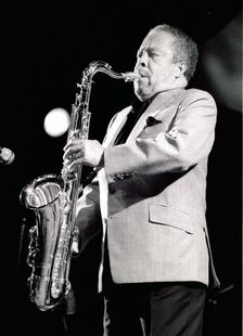 Johnny Griffin, Brecon Jazz Festival, Powys, Wales. Artist: Brian O'Connor