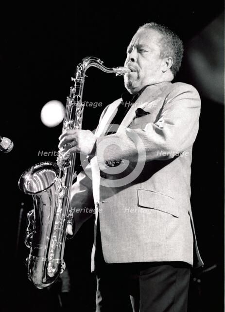 Johnny Griffin, Brecon Jazz Festival, Powys, Wales. Artist: Brian O'Connor