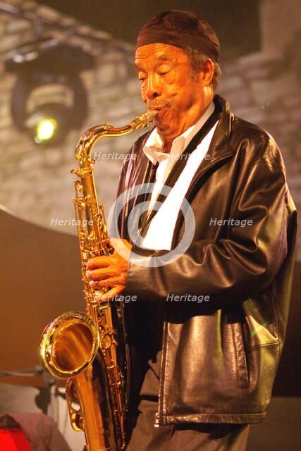 Johnny Griffin, Brecon Jazz Festival, Powys, Wales. Artist: Brian O'Connor