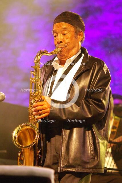 Johnny Griffin, Brecon Jazz Festival, Powys, Wales. Artist: Brian O'Connor