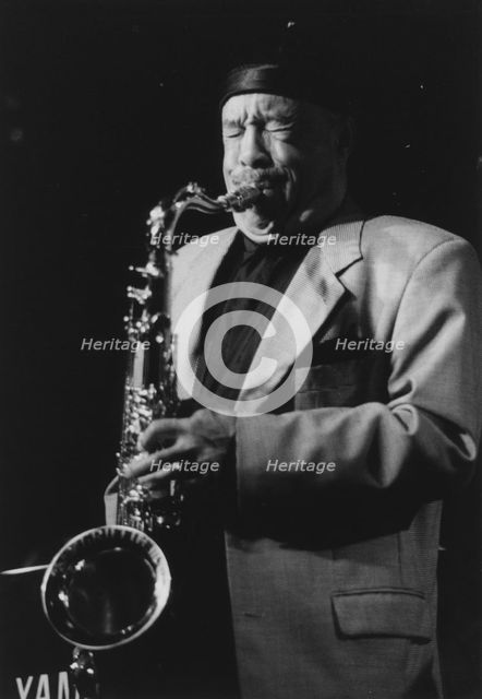 Johnny Griffin, Dingwalls, Camden Town, London, 1994. Creator: Brian Foskett.