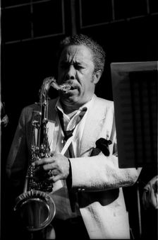 Johnny Griffin, Pendley Jazz Festival., UK, July 1985. Artist: Brian O'Connor