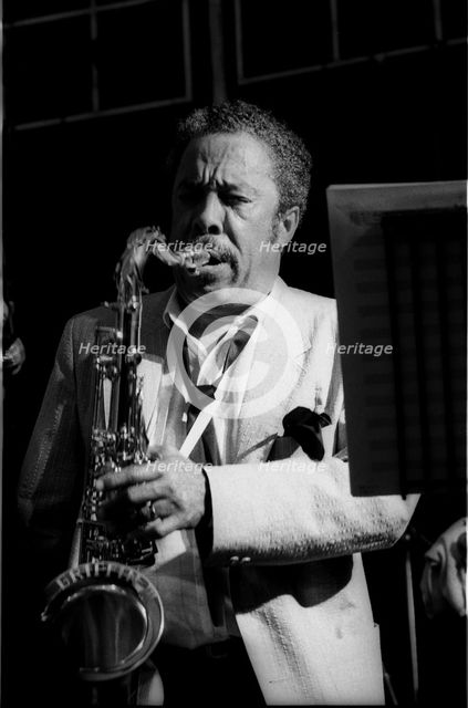 Johnny Griffin, Pendley Jazz Festival., UK, July 1985.   Artist: Brian O'Connor.