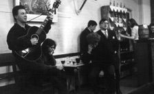 Johnny Handle et al, Cecil Sharp House, London, late 1950s-early 1960s. Artist: Eddis Thomas