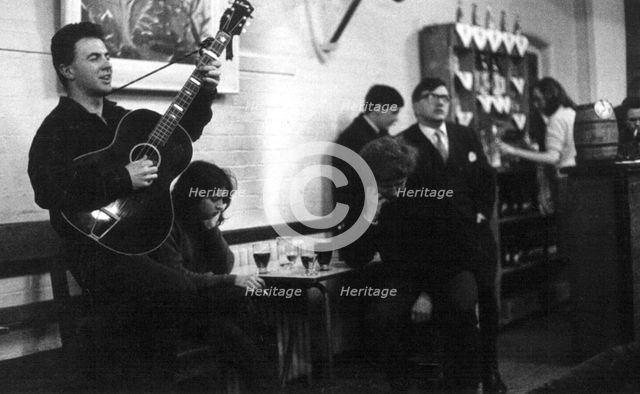 Johnny Handle et al, Cecil Sharp House, London, late 1950s-early 1960s. Artist: Eddis Thomas