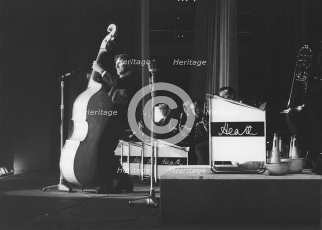 Johnny Hawksworth with Ted Heath and His Music, Nat King Cole concert, London, 1963. Creator: Brian Foskett.