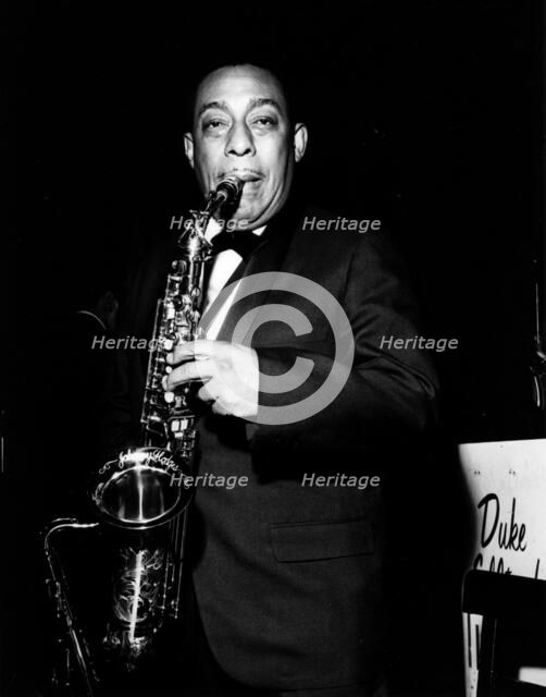 Johnny Hodges, Duke Ellington Band, 1962. Creator: Brian Foskett.