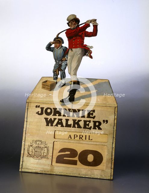 "Johnnie Walker" calendar. Creator: Unknown.