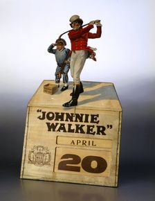 "Johnnie Walker" calendar. Creator: Unknown