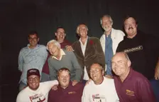 Johnnie Walker, Keith Skues and others, The Demise of Pirate Radio, 40th anniversary, Harwich, 2007. Creator: Brian Foskett