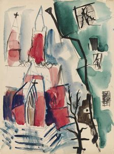 John's Church, 1919. Creator: Sulho Sipila