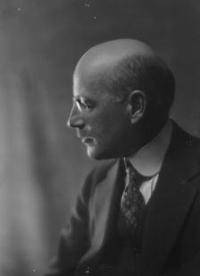 Johnson, F.C., Mr., portrait photograph, 1916. Creator: Arnold Genthe