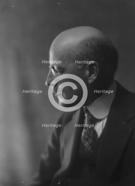 Johnson, F.C., Mr., portrait photograph, 1916. Creator: Arnold Genthe.