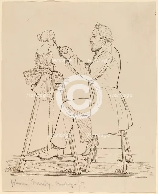 Johnson Mundy, Sculptor, 1857. Creator: John Quincy Adams Ward.