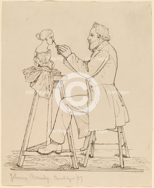 Johnson Mundy, Sculptor, 1857. Creator: John Quincy Adams Ward.